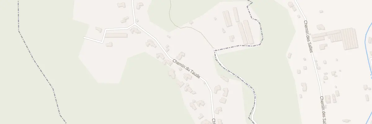 Plan du 805 Che du Taude à Vence