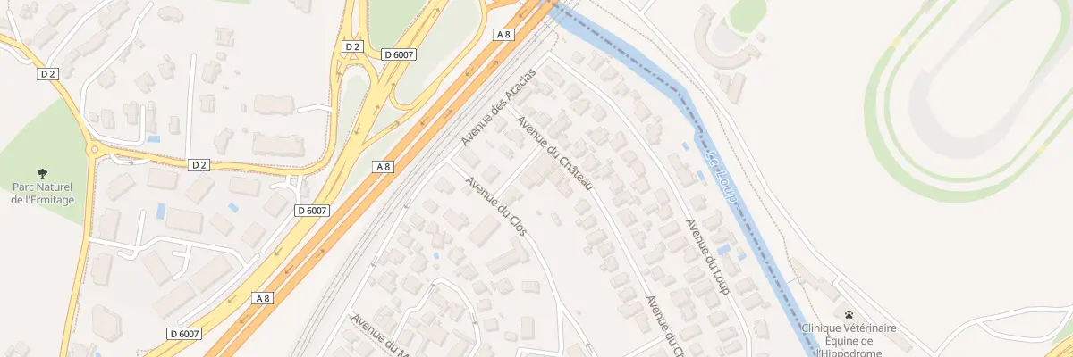 Plan du 7 Av du Commerce à Villeneuve-Loubet