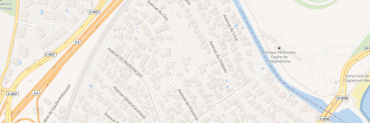 Plan du 45 Av des Sources à Villeneuve-Loubet