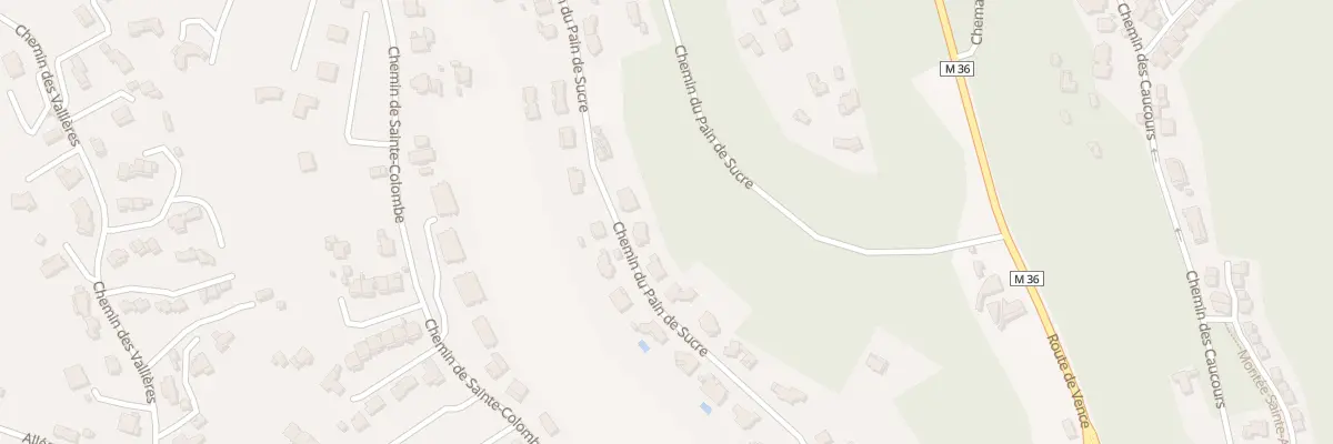 Plan du 9028 Che du Pain de Sucre à Cagnes-sur-Mer