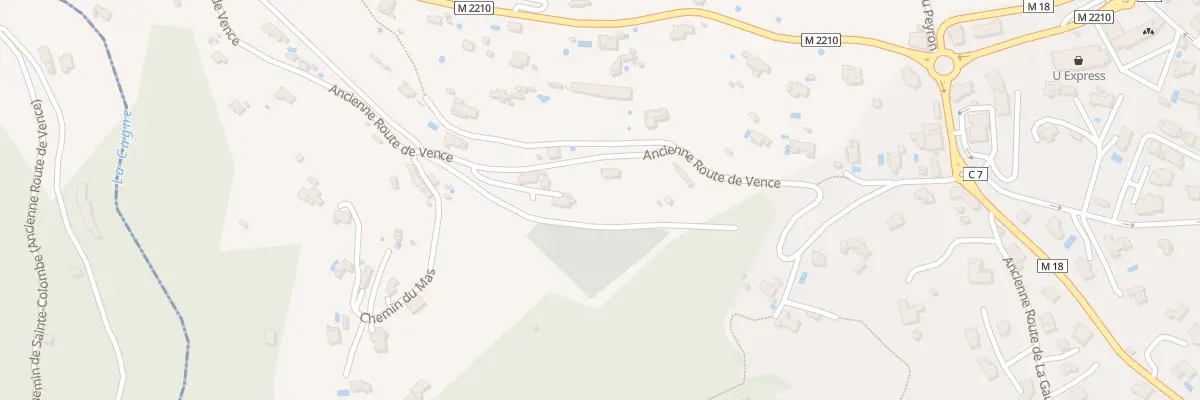Plan du 509 Rte Metropolitaine 318 à Saint-Jeannet