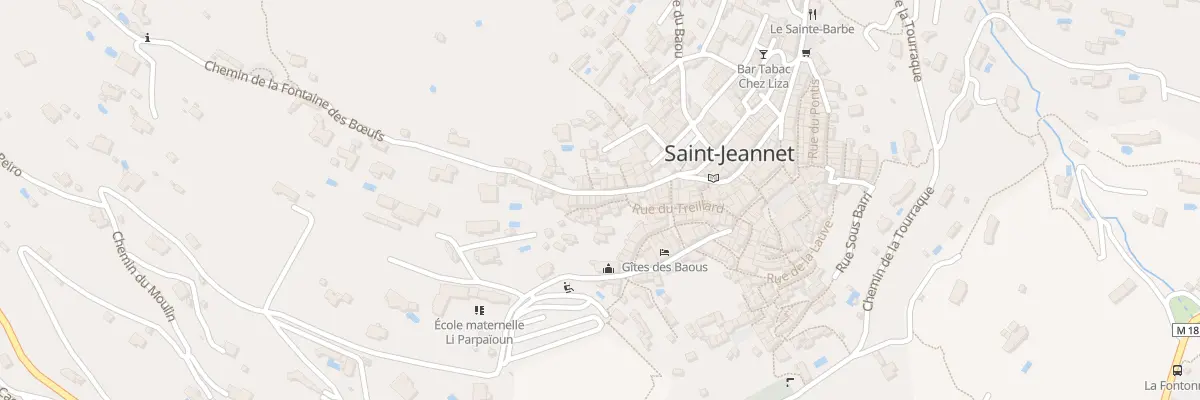 Plan du 64 Rue Saint-Claude à Saint-Jeannet