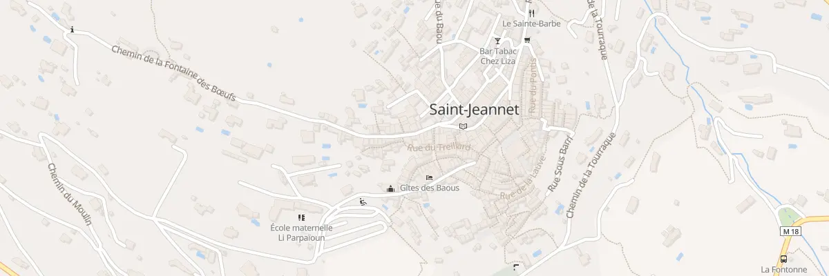 Plan du 24 Rue Saint-Claude à Saint-Jeannet