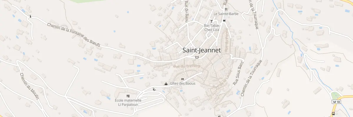 Plan du 25 Rue Saint-Claude à Saint-Jeannet