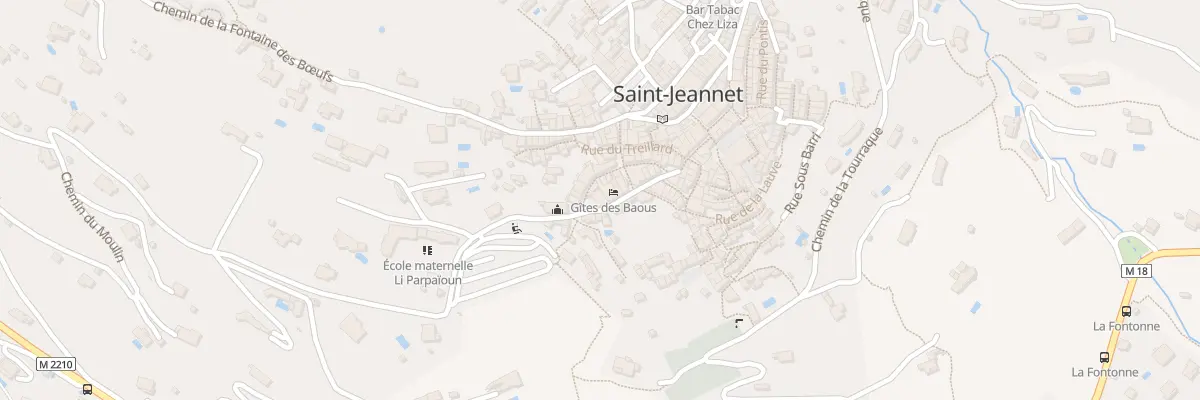 Plan du 116 Rue de La Ferrage à Saint-Jeannet