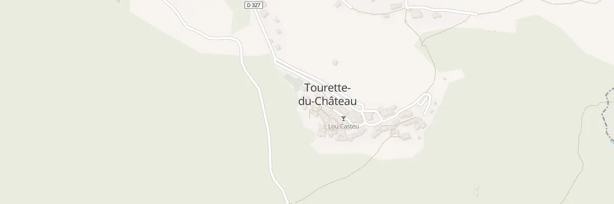 Plan du 25 Rue du Château à Tourette-du-Château