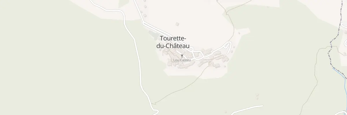 Plan du 14 Rue du Château à Tourette-du-Château