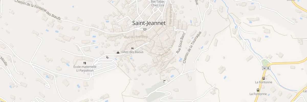 Plan du 44 Rue de La Poudrière à Saint-Jeannet