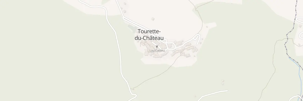 Plan du 6 Rue du Château à Tourette-du-Château