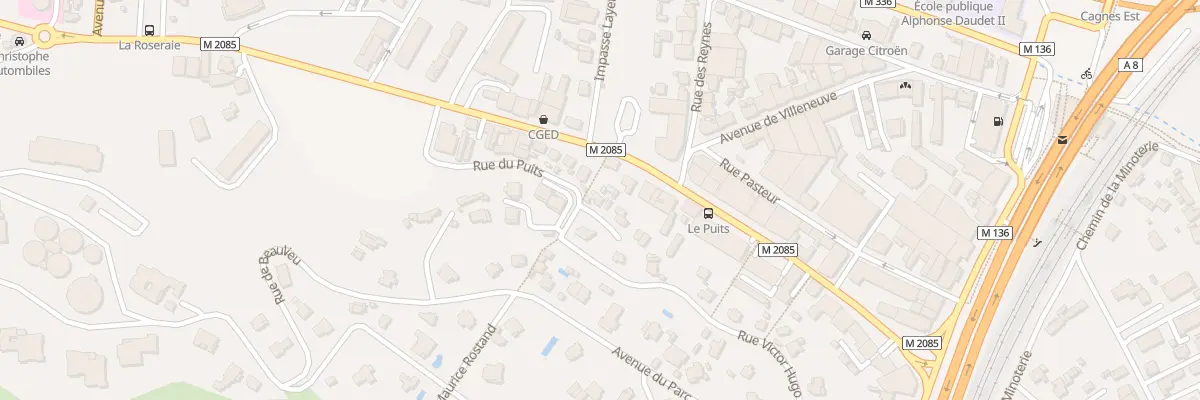 Plan du 34 Rue Victor Hugo à Cagnes-sur-Mer