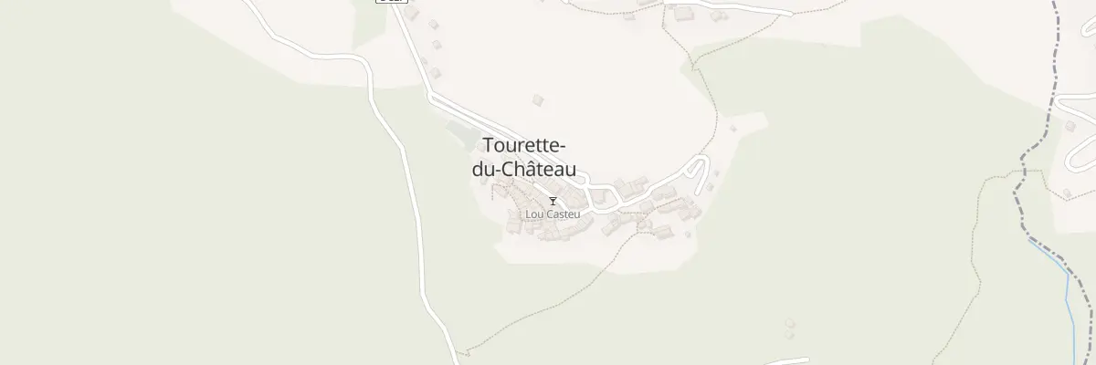 Plan du 14 Pl de la Fontaine à Tourette-du-Château