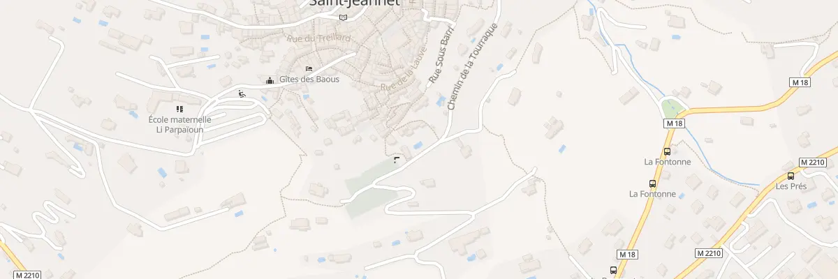 Plan de Che du Peyron à Saint-Jeannet