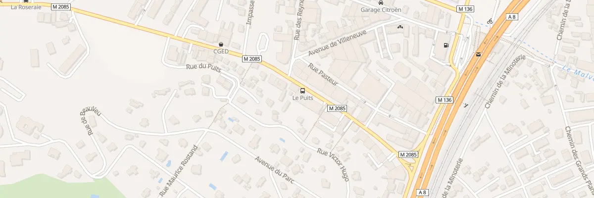 Plan du 17 Av de Grasse à Cagnes-sur-Mer