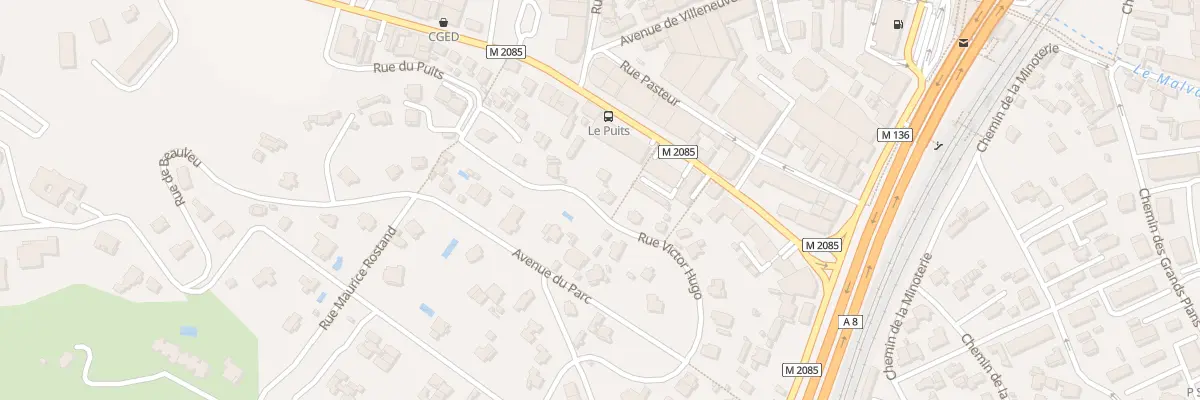 Plan du 20 Rue Victor Hugo à Cagnes-sur-Mer