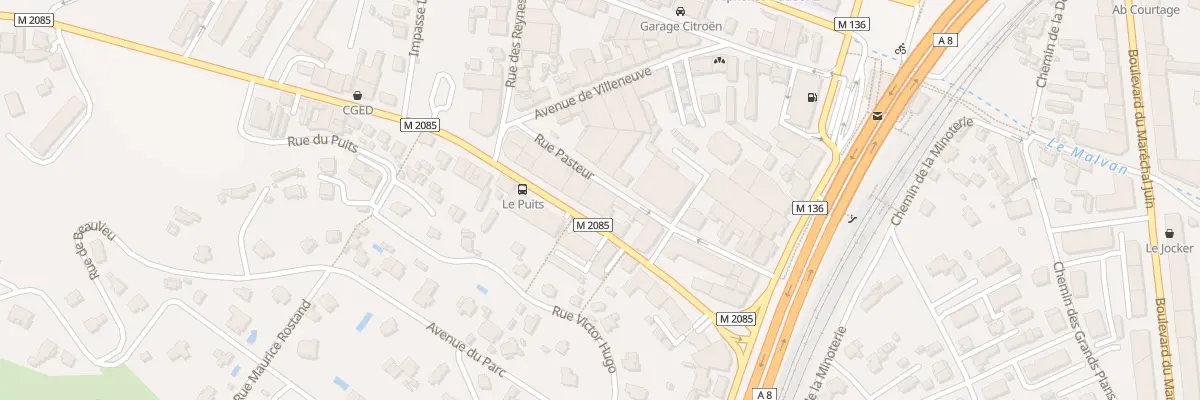 Plan du 14 Av de Grasse à Cagnes-sur-Mer