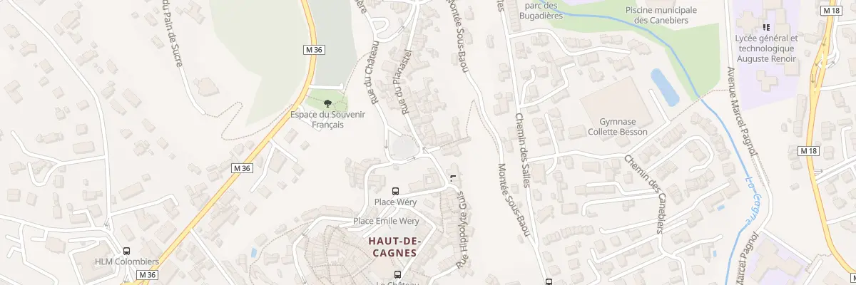 Plan du 4 Rue du Planastel à Cagnes-sur-Mer