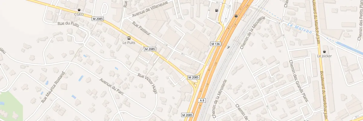 Plan du 7 Rue Pasteur à Cagnes-sur-Mer