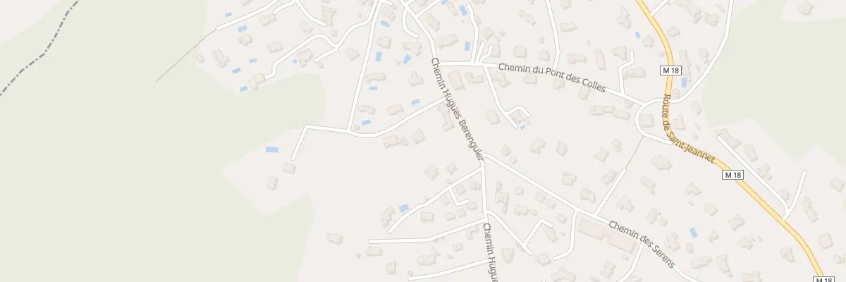 Plan du 47 Imp des Baous à La Gaude