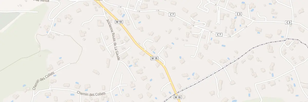 Plan du 2400 Rte Metropolitaine 18 à Saint-Jeannet