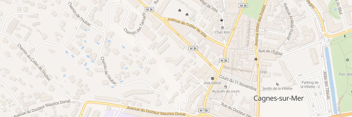 Plan du 21 Av de Verdun à Cagnes-sur-Mer