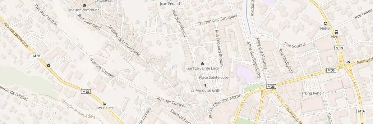 Plan du 19 Rue Jean Féraud à Cagnes-sur-Mer