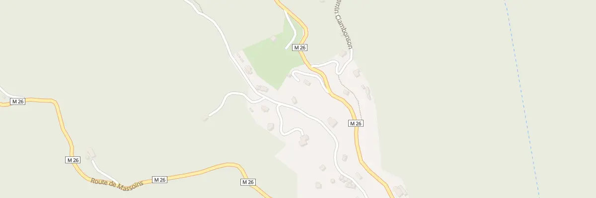 Plan du 278 Che de Lairette à Tournefort