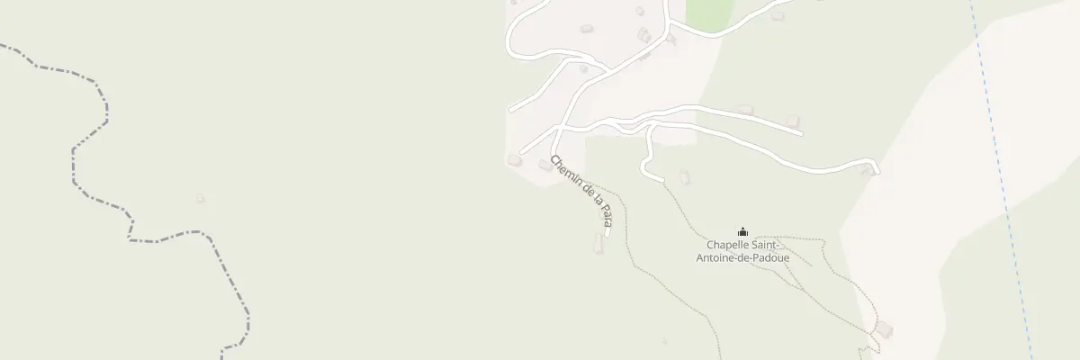 Plan du 36 Che de La Parra à Tournefort