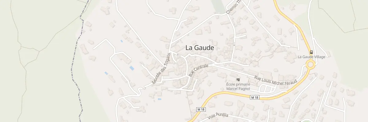 Plan du 15 Vc de la Chapelle à La Gaude
