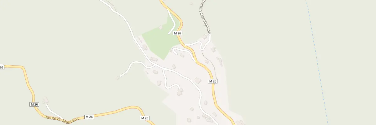 Plan du 283A Rte du Pont de Clans à Tournefort