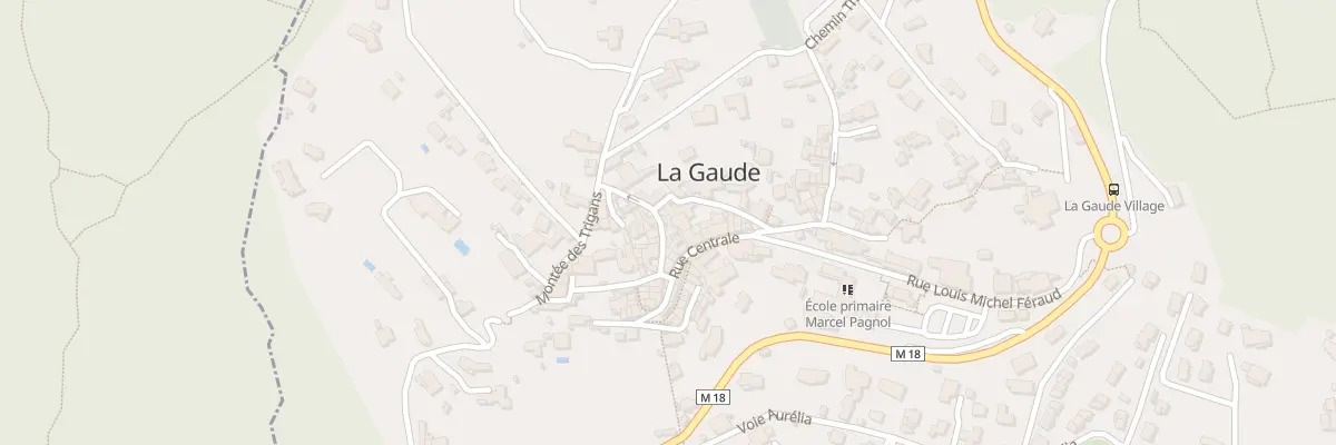 Plan du 12 Vc de la Chapelle à La Gaude