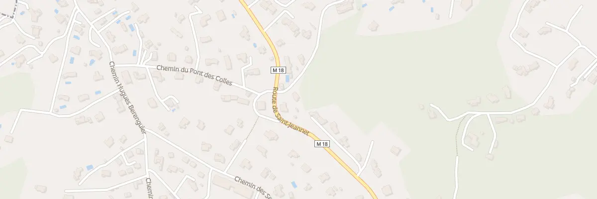 Plan du 310 Crs du Pont des Colles N 28 à La Gaude