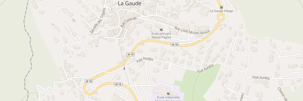 Plan du 139 Voie Aurelia à La Gaude