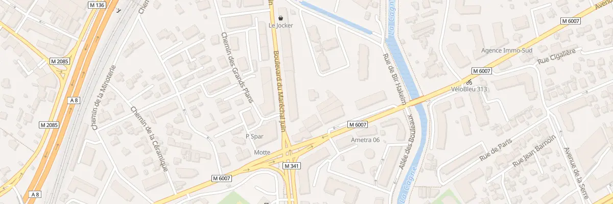 Plan du 67 Bd Mal Juin à Cagnes-sur-Mer