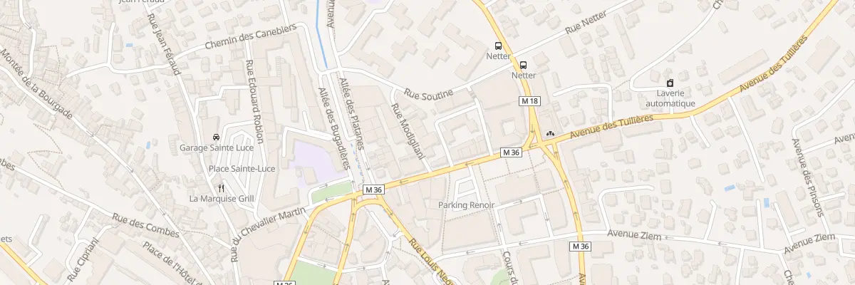 Plan du 4 Rue Modigliani à Cagnes-sur-Mer