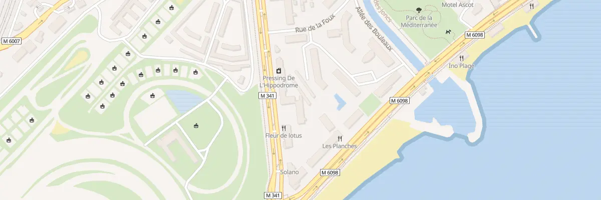 Plan du 27 Bd J. F. Kennedy à Cagnes-sur-Mer