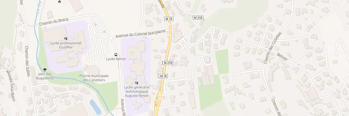 Plan du 52 Av de la Gaude à Cagnes-sur-Mer