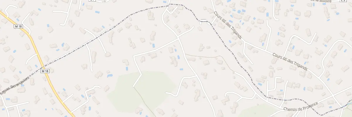Plan du 228 Crs de la Pree N 35 à La Gaude