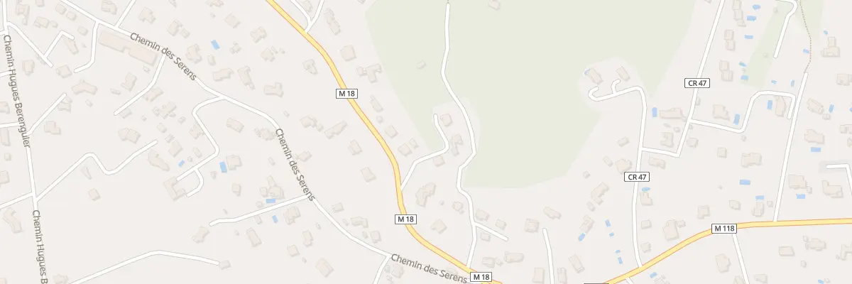 Plan du 216 Rte Metropolitaine 18 à La Gaude