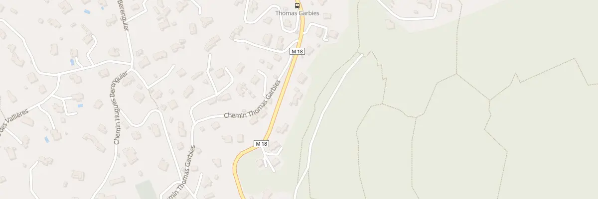 Plan du 8710 Cd 18 Route de Cagnes sur Mer à La Gaude