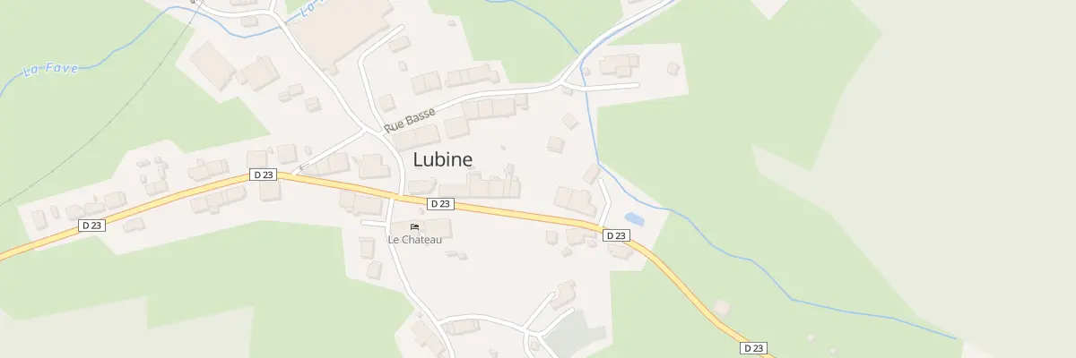 Plan du 13 Voie La Haute Rue à Lubine