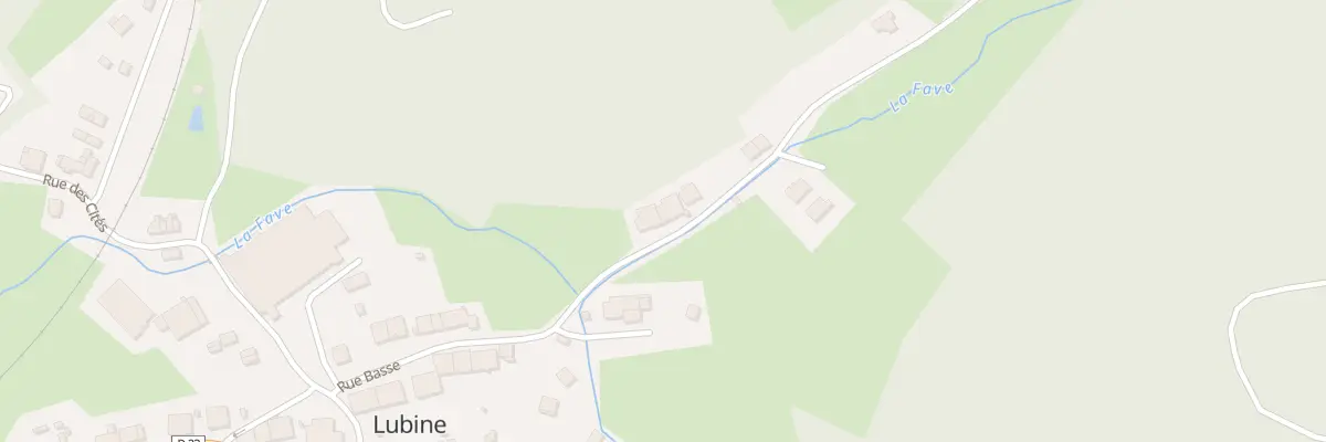 Plan du 3 Le Faubourg à Lubine