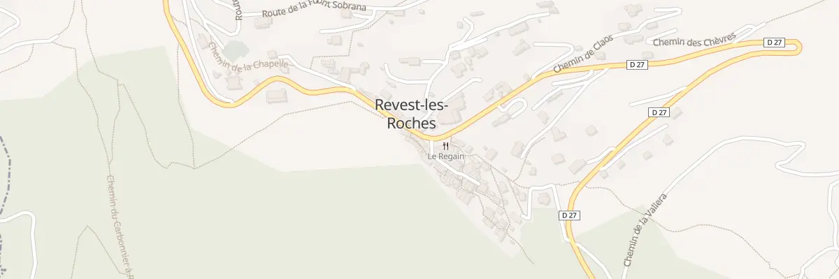 Plan du 4 Pl Saint Laurent à Revest-les-Roches