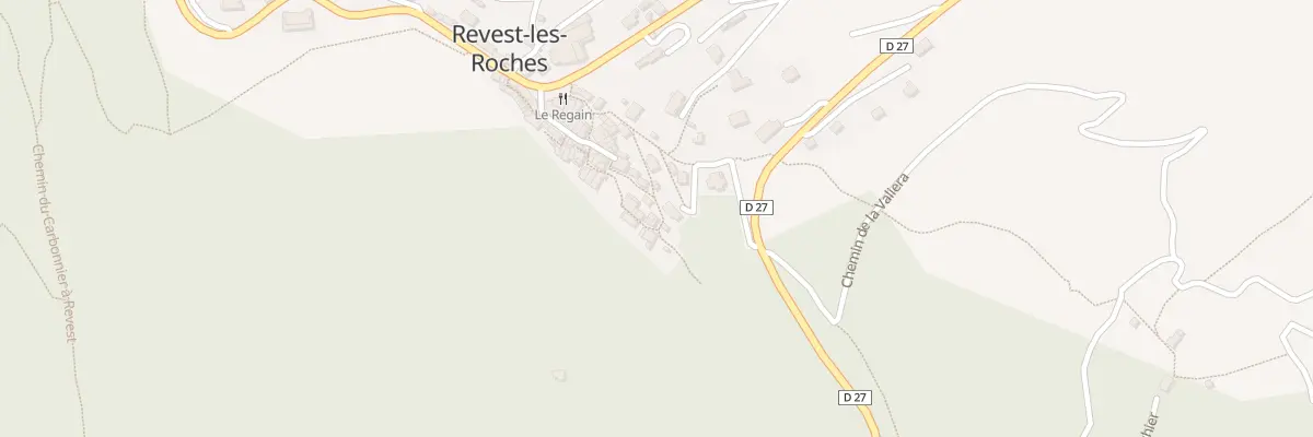 Plan du 15 Rue des Noble à Revest-les-Roches