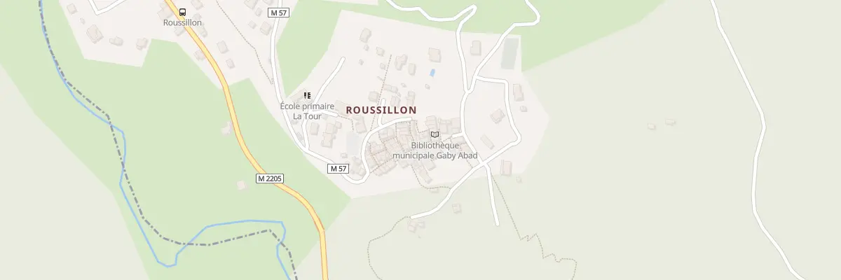 Plan du 5303 Roussillon à La Tour