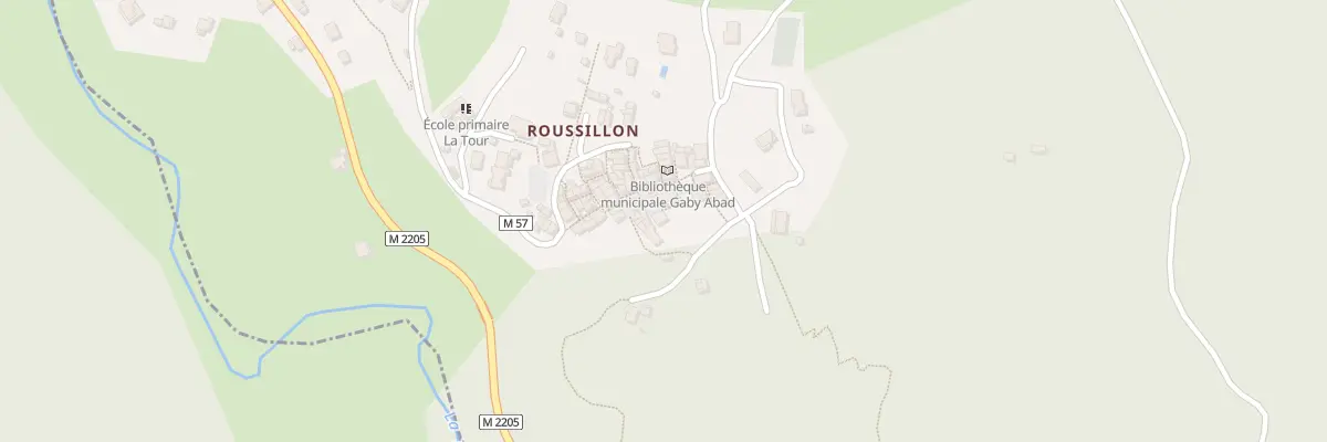 Plan du 5060 Roussillon à La Tour