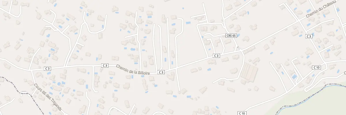 Plan du 1138 Che de la Billoire Vc 3 à Saint-Jeannet