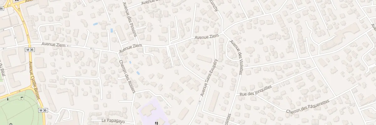 Plan du 40 Av Ziem à Cagnes-sur-Mer