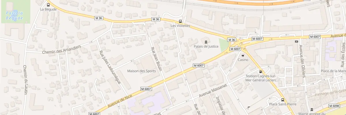 Plan du 9016 Che des Glycines à Cagnes-sur-Mer