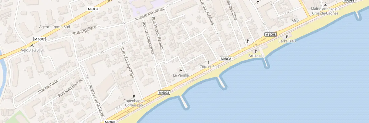 Plan du 16 Imp des Iris à Cagnes-sur-Mer