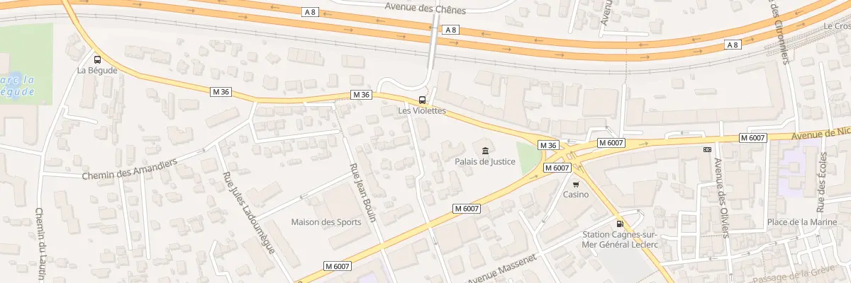 Plan du 96 Av Cyrille Besset à Cagnes-sur-Mer